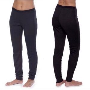 Patagonia- Performance Base Layer Capilene Leggings Black Hiking Outdoor- Size M